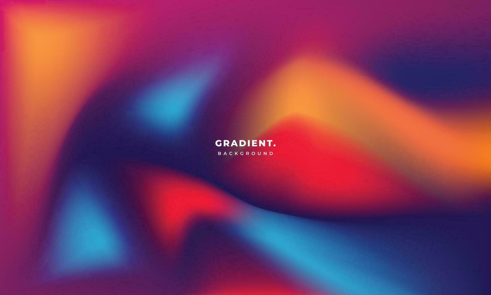 Colorful fluid gradient mesh background template copy space. Colour gradation backdrop design for poster, banner, landing page, leaflet, pamphlet, magazine, or cover. vector