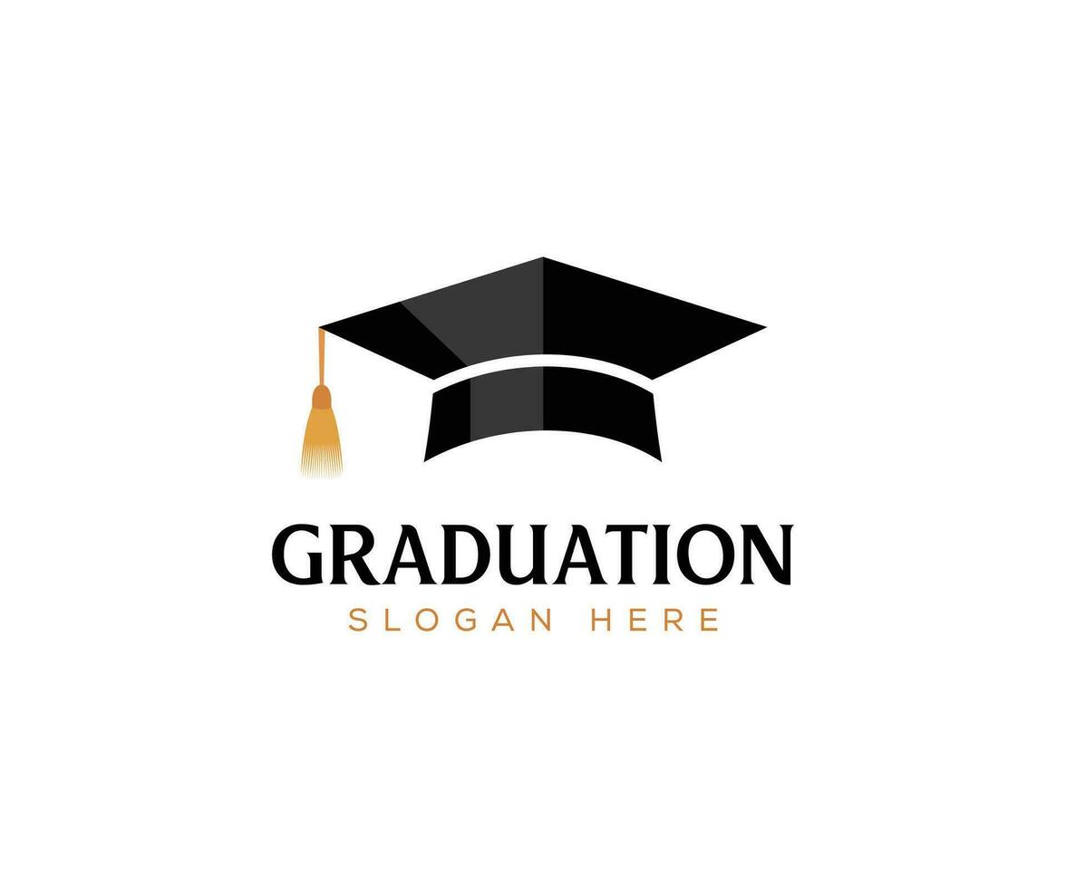 Graduation Logo Template Design Elements vector