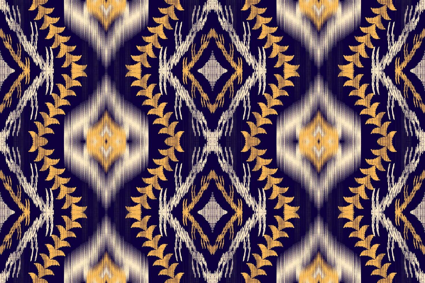 Ikat Figure aztec embroidery style. Geometric ethnic oriental traditional art pattern.Design for ethnic background,wallpaper,fashion,clothing,wrapping,fabric,element,sarong,graphic,vector illustration vector