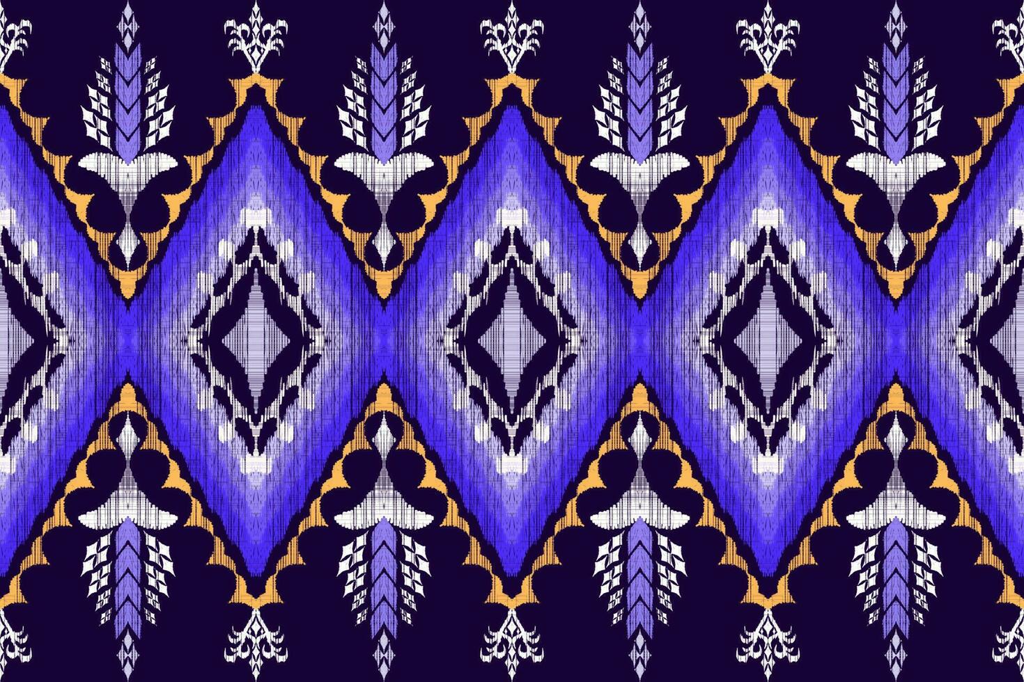 Ikat Figure aztec embroidery style. Geometric ethnic oriental traditional art pattern.Design for ethnic background,wallpaper,fashion,clothing,wrapping,fabric,element,sarong,graphic,vector illustration vector