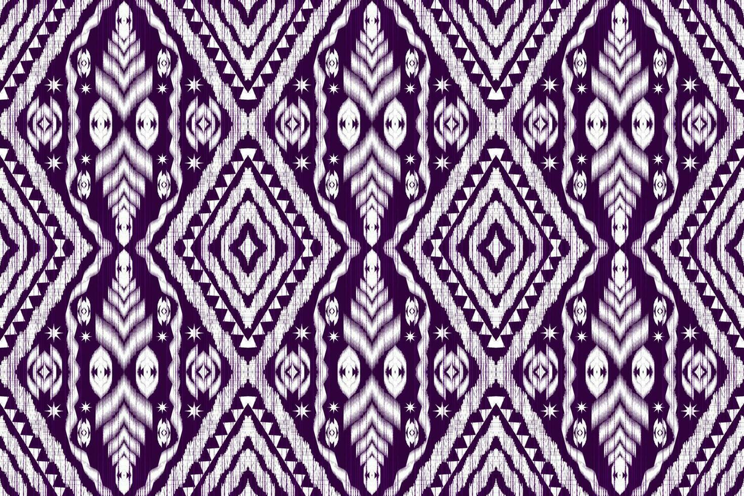 Ikat Figure aztec embroidery style. Geometric ethnic oriental traditional art pattern.Design for ethnic background,wallpaper,fashion,clothing,wrapping,fabric,element,sarong,graphic,vector illustration vector