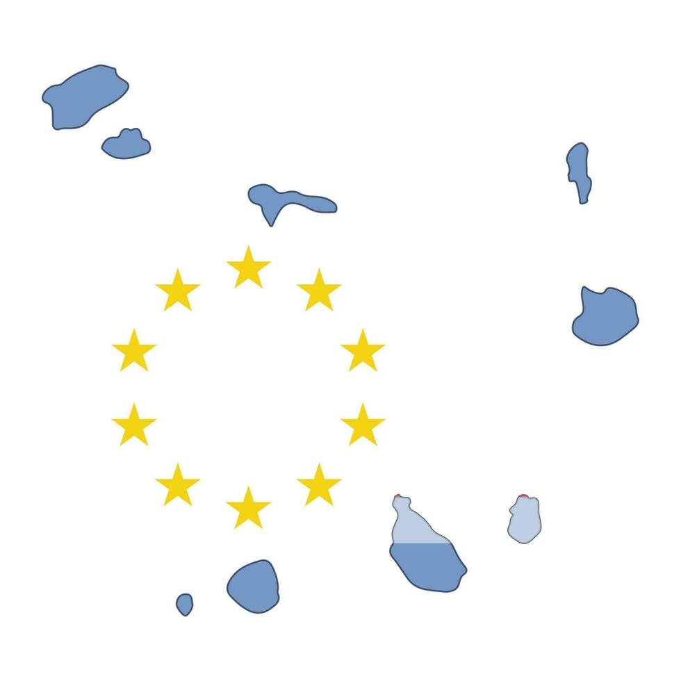 ilustración simple de la bandera de cabo verde para el día de la independencia o las elecciones vector