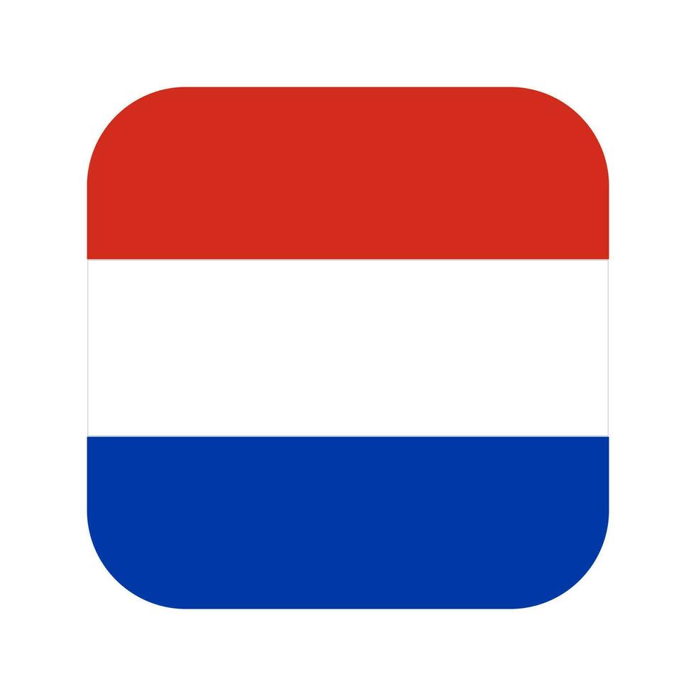 Paraguay flag simple illustration for independence day or election vector