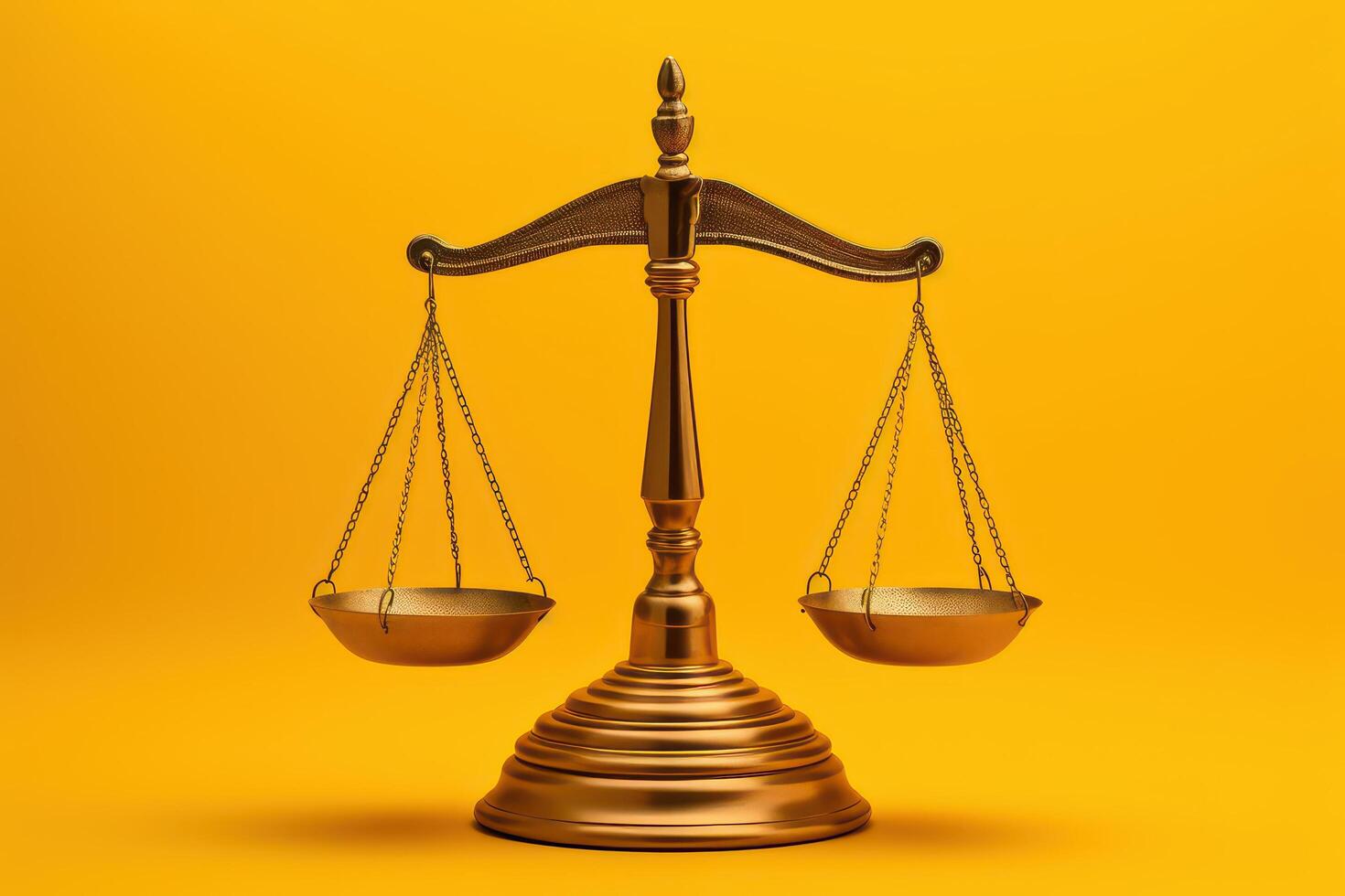 Scales of justice, Symbol of justice in the courtroom background. photo