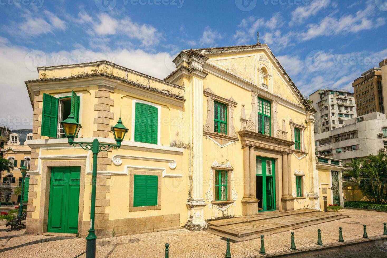 St. Augustines Church at Macao island, Macau, china photo