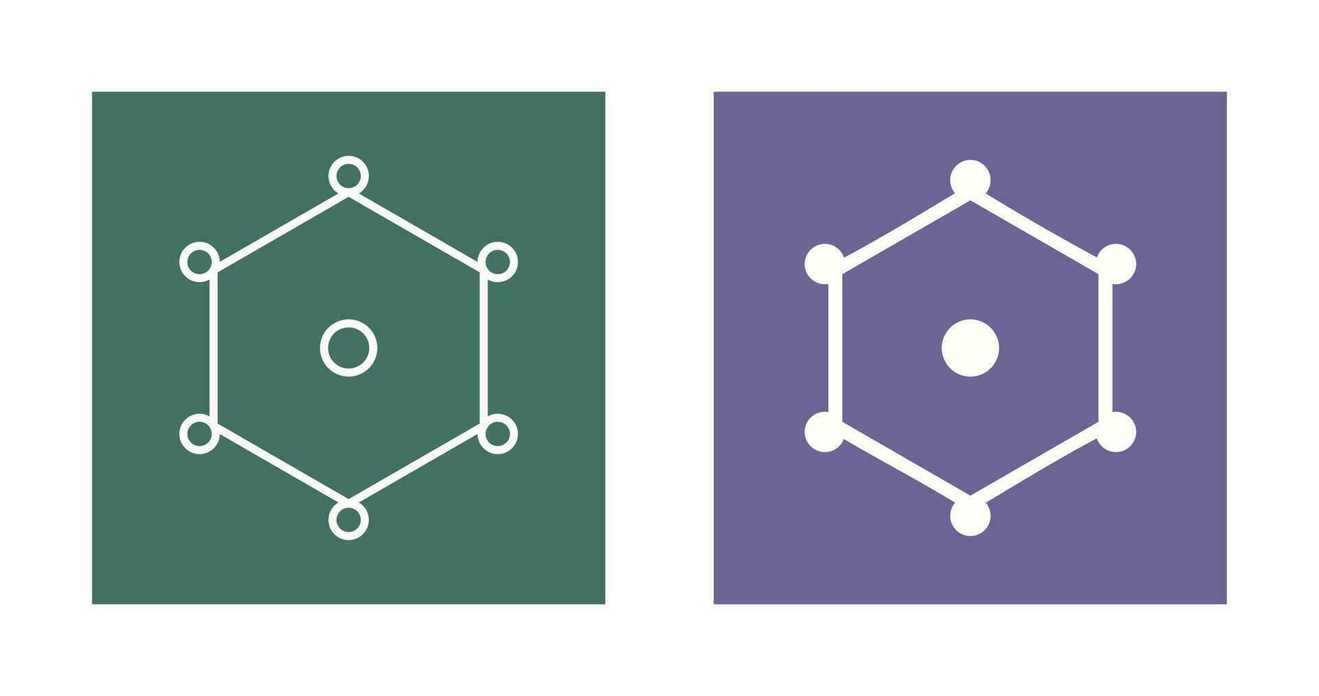 Unique Nodes Vector Icon