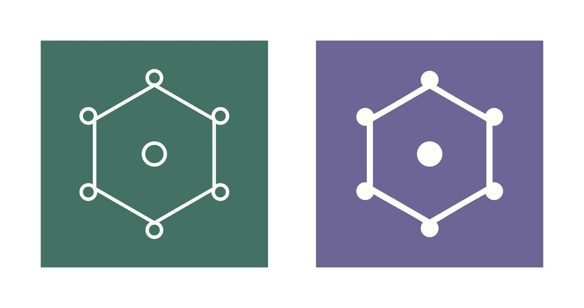 Unique Nodes Vector Icon