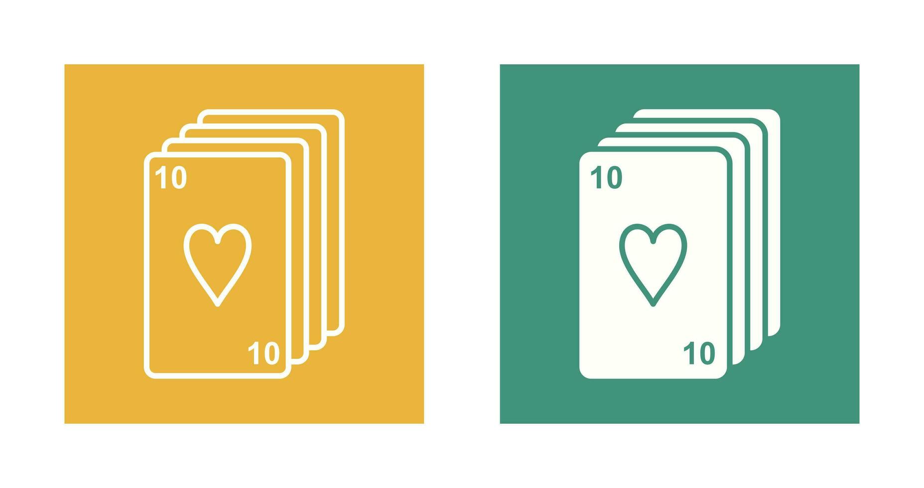 Deck of Cards Vector Icon