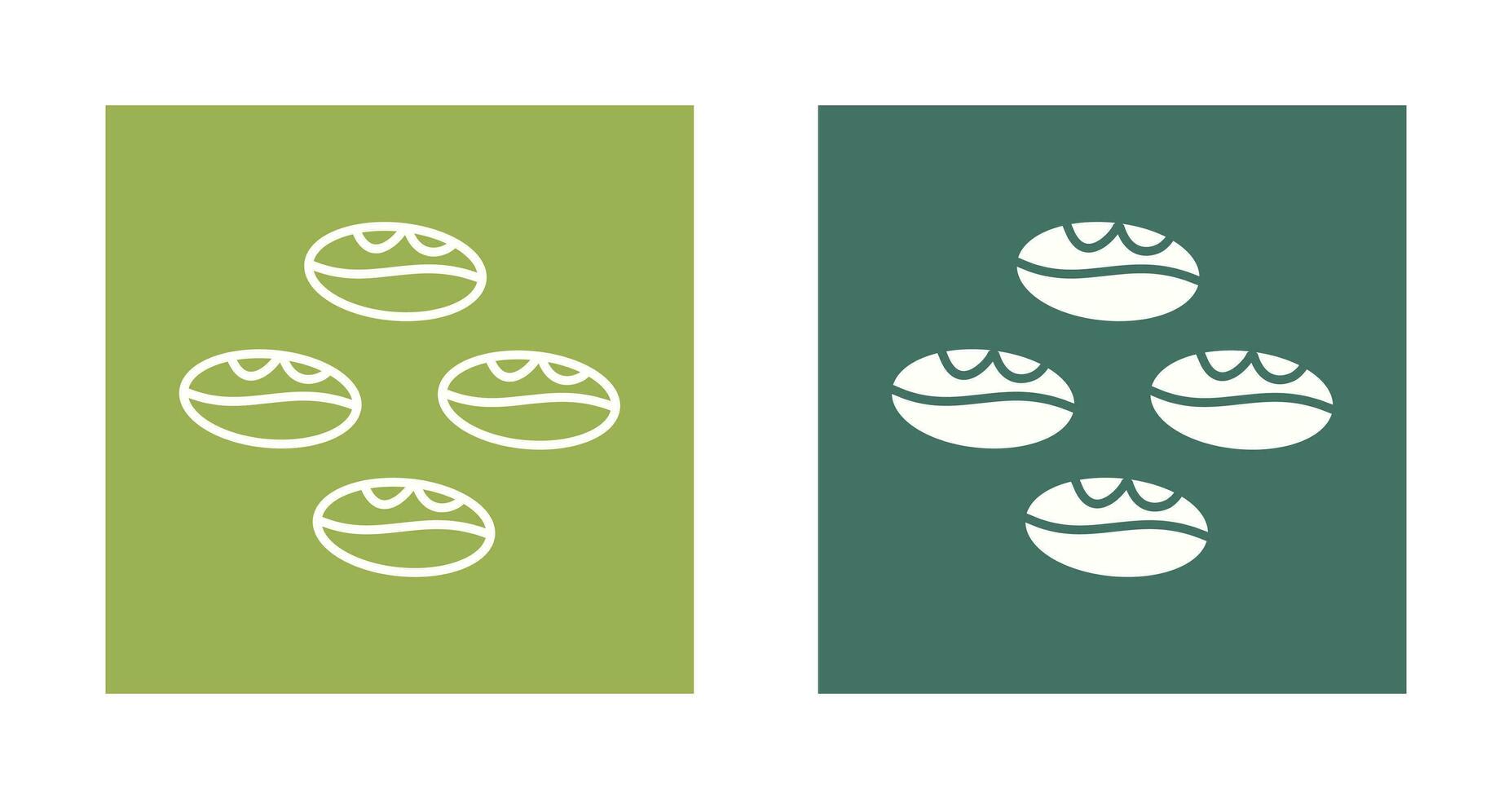 Coffee Beans Vector Icon