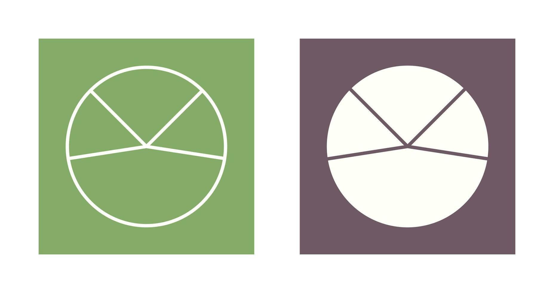 Pie Chart Analysis Vector Icon