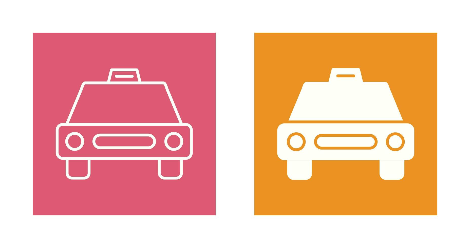 Cab Vector Icon