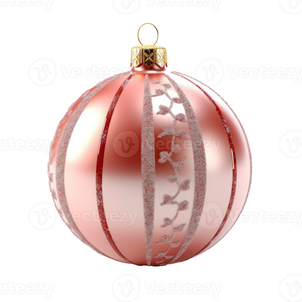 Christmas Ball Isolated on white background. Illustration png