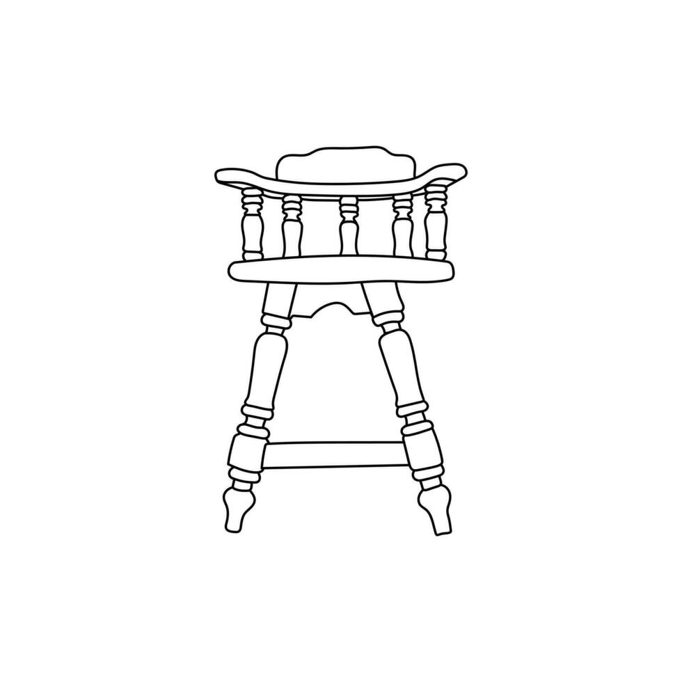 chair logo vector creative design, logo for your company