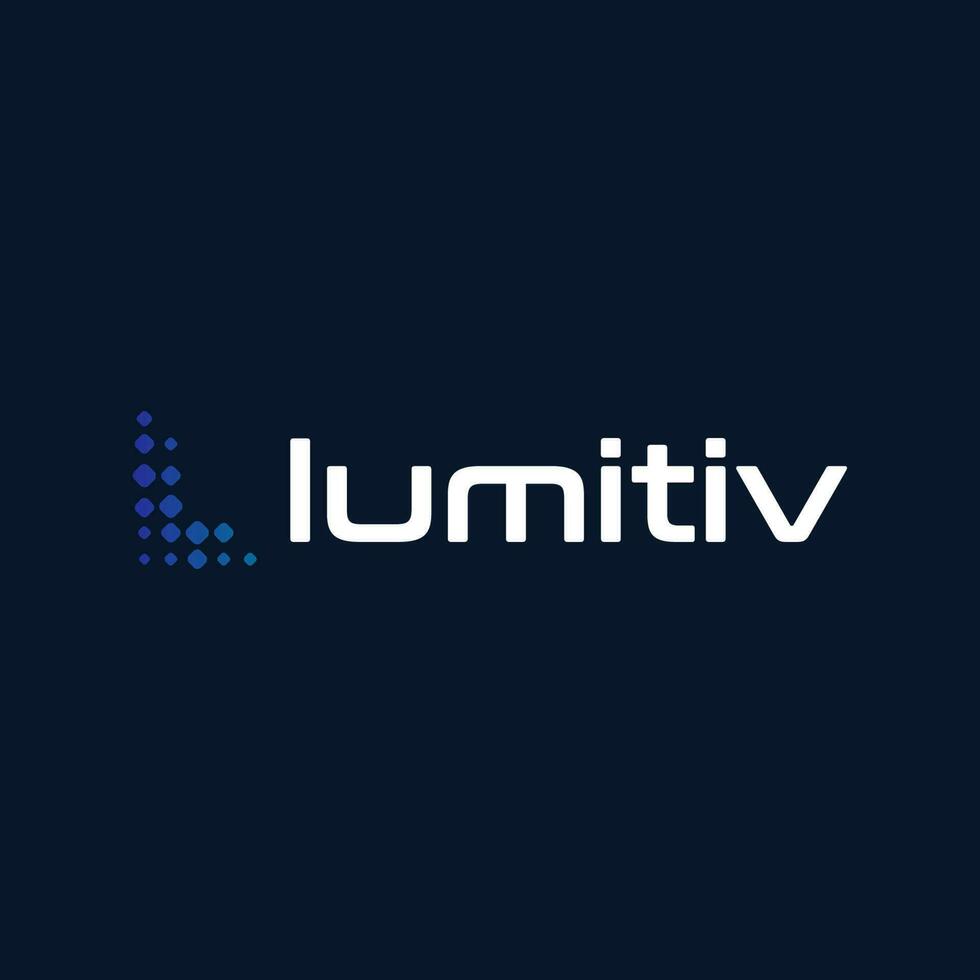 Letter L Technology Simple Modern Logo vector