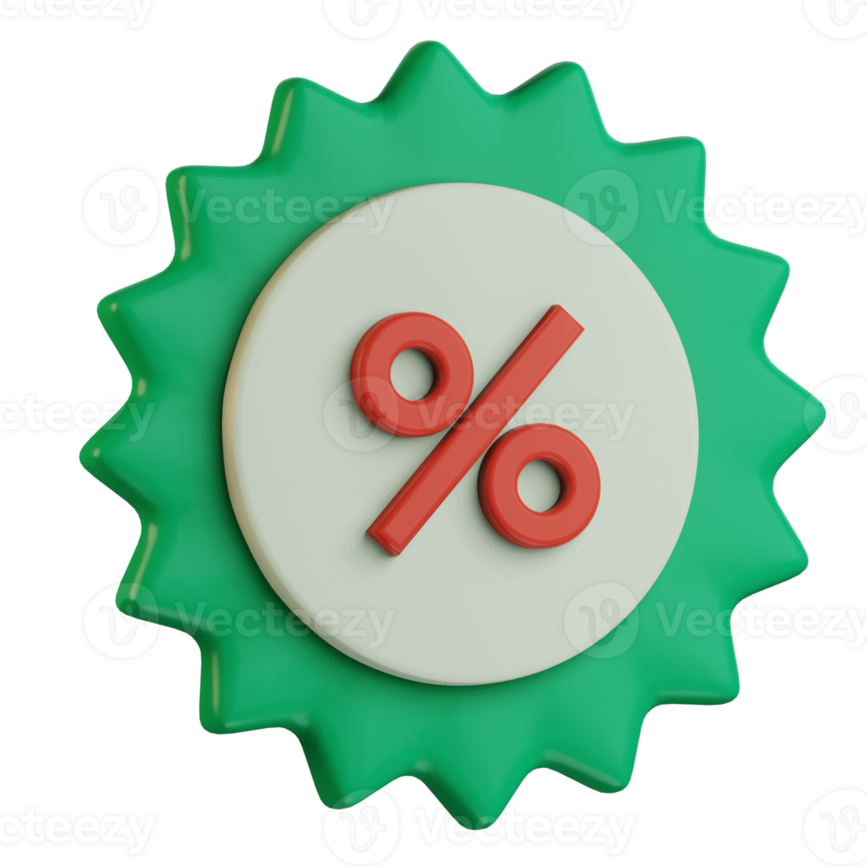 super sale discount badge promo 3d icon illustration design png