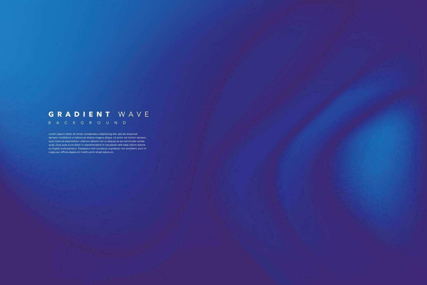 blue gradient abstract background design vector