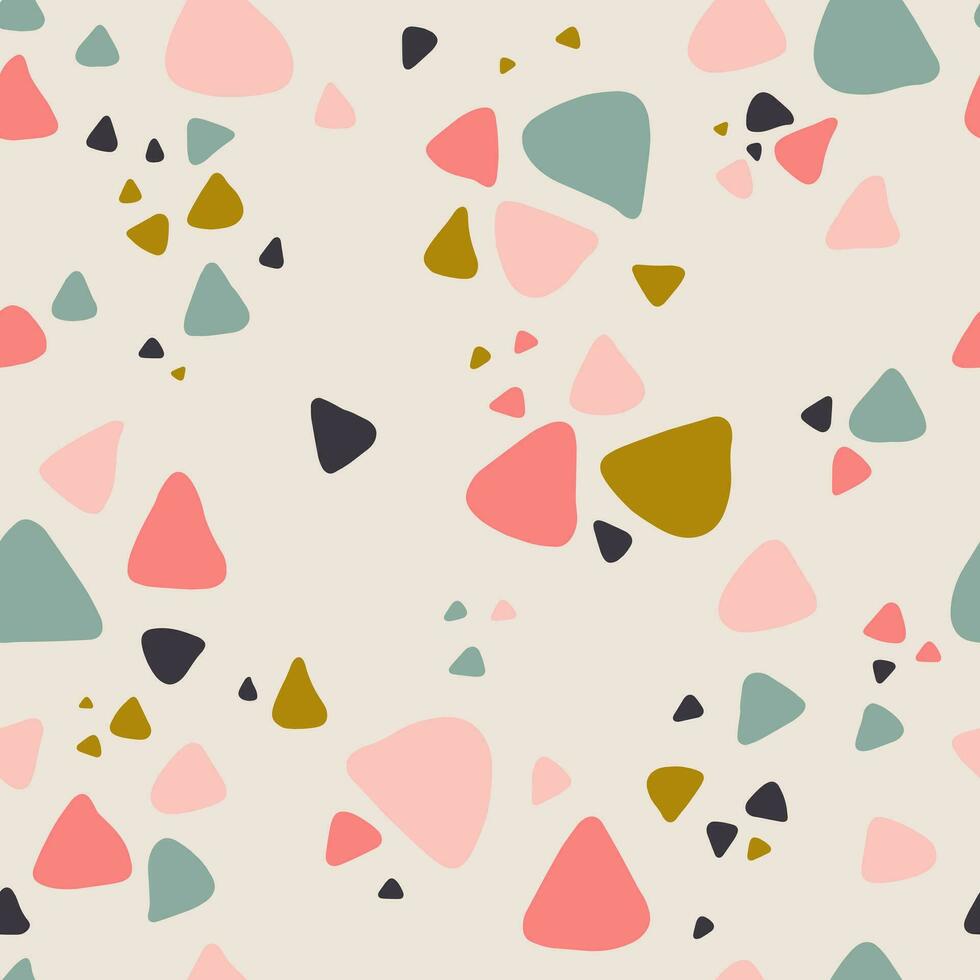 Colorful abstract pattern. Repeat pattern of soft, spring colors. vector