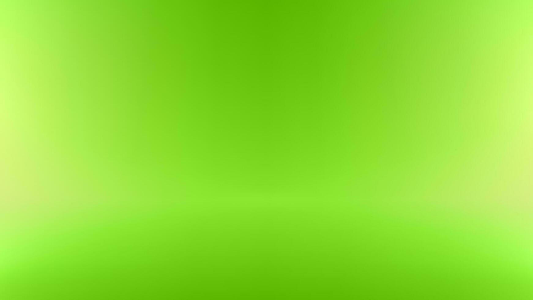Green background with yellow light. Vector illustration. Eps10