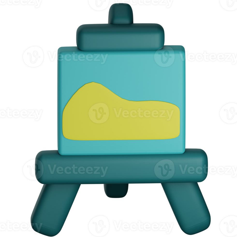 3D Illustration Canvas 24673524 PNG