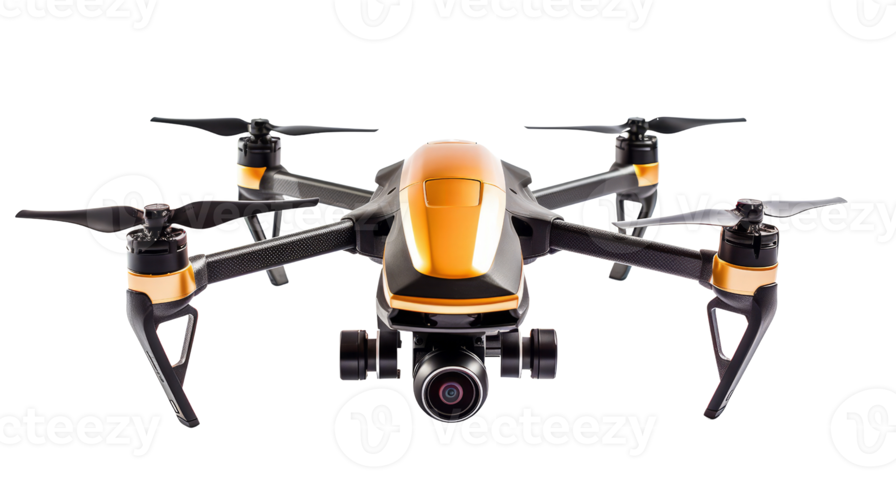 Drone flying on farming to inspection and scanning the area for monitoring. Smart farming and researching technology concept.Transparent background... png