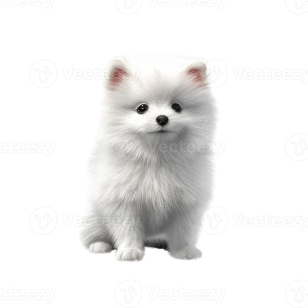 Illustration painting of cute dog isolated transparent background, Digital art, , png