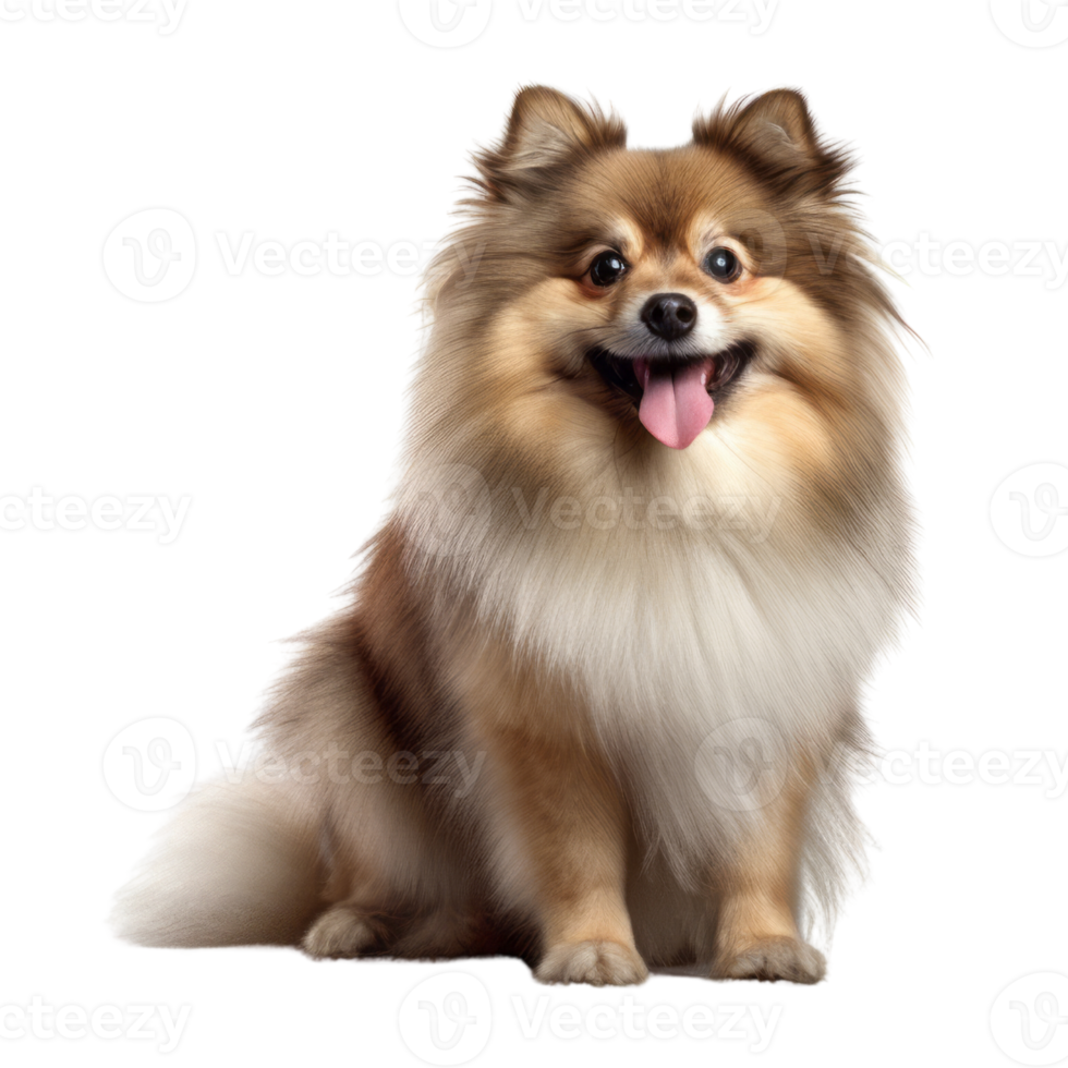 Illustration painting of cute dog isolated transparent background, Digital art, , png