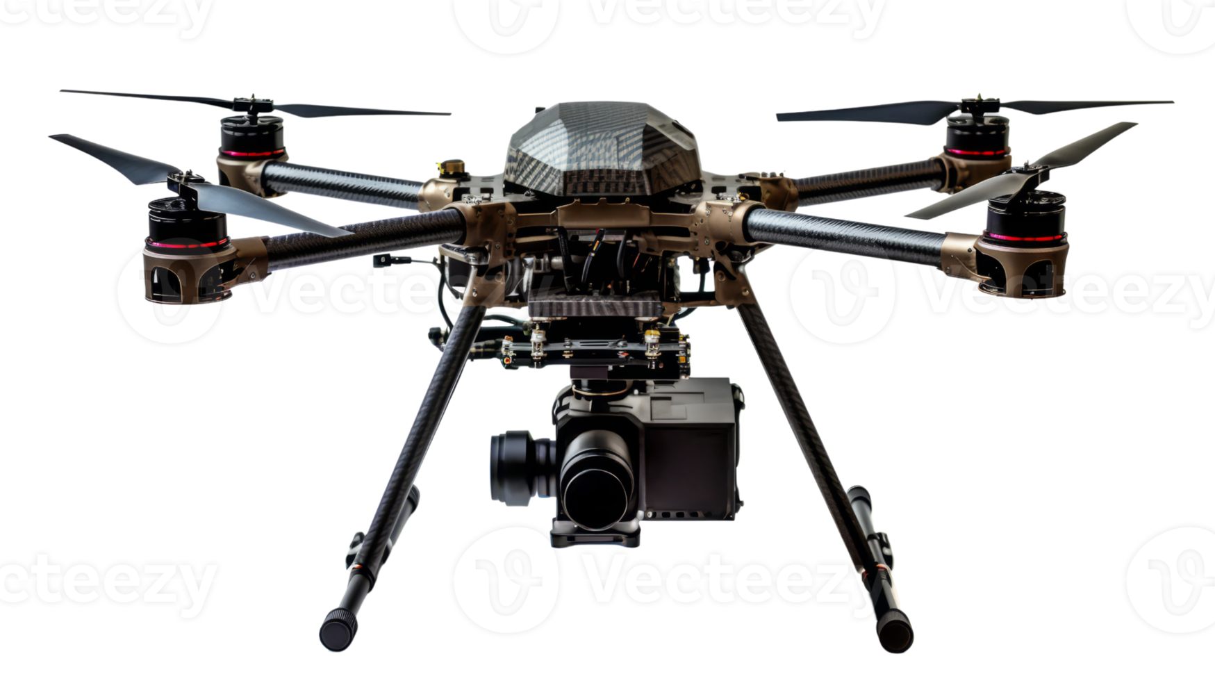 Drone flying on farming to inspection and scanning the area for monitoring. Smart farming and researching technology concept.Transparent background... png