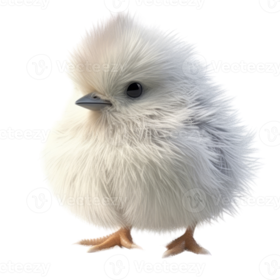 illustratie schilderij van schattig vogel geïsoleerd transparant achtergrond, digitaal kunst, ai gegenereerd, generatief ai png