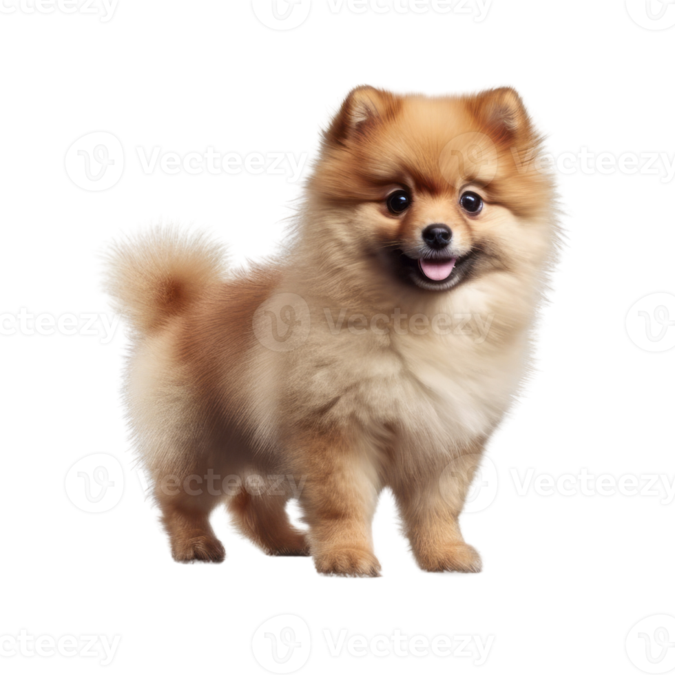 Illustration painting of cute dog isolated transparent background, Digital art, , png
