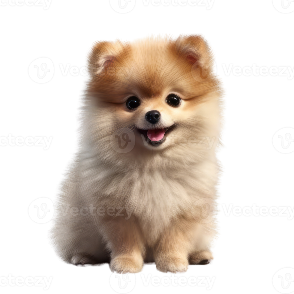 Illustration painting of cute dog isolated transparent background, Digital art, , png