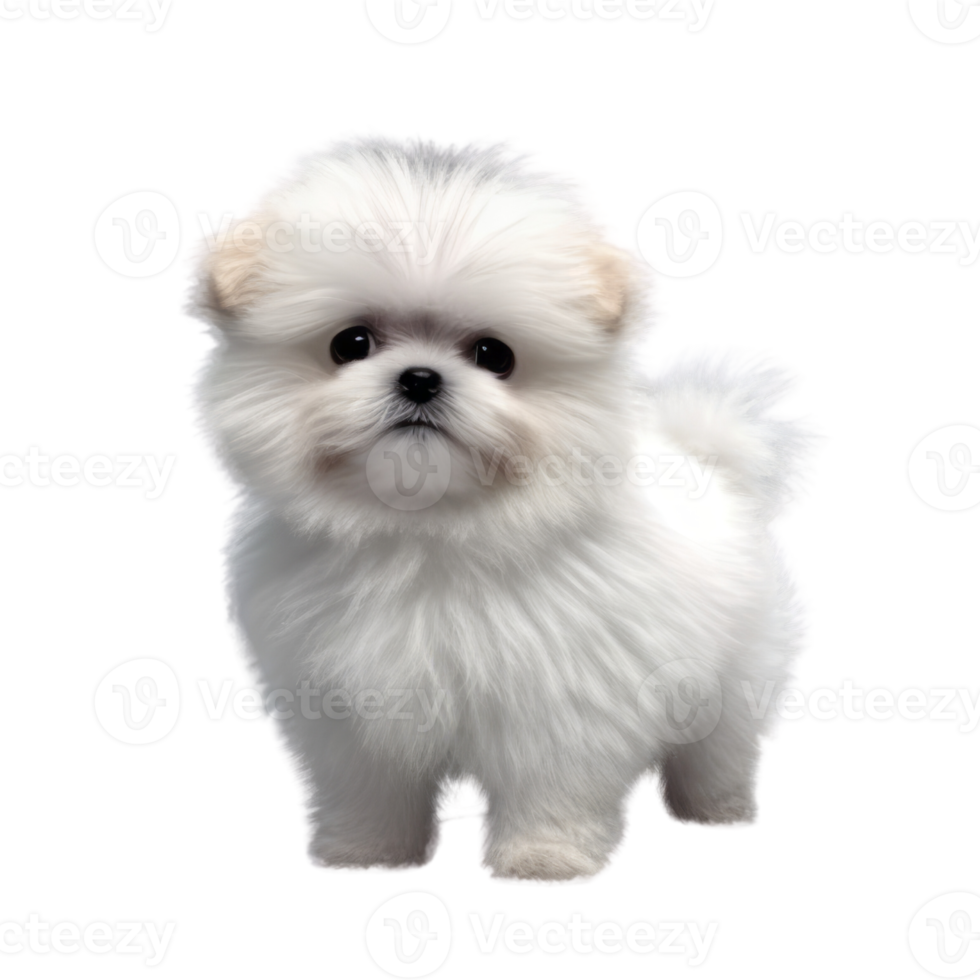 Illustration painting of cute dog isolated transparent background, Digital art, , png