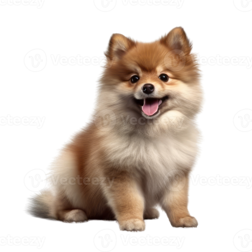 Illustration painting of cute dog isolated transparent background, Digital art, , png