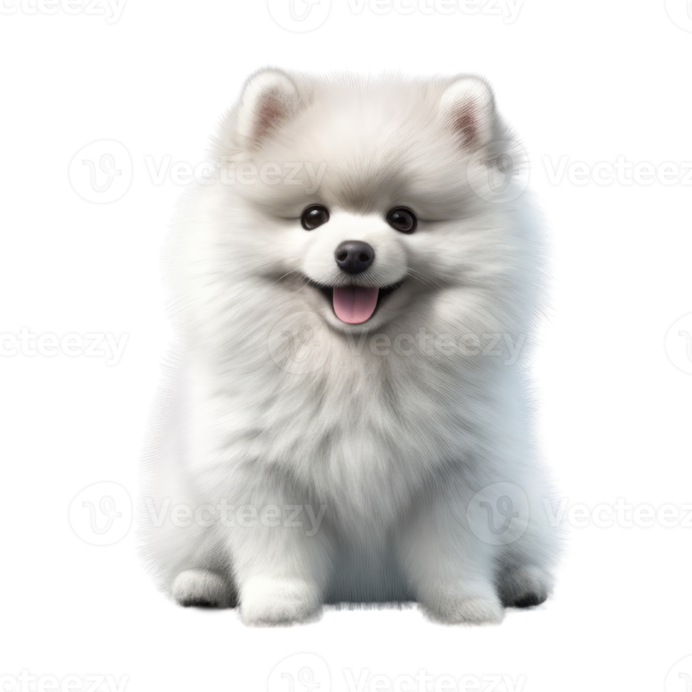 Illustration painting of cute dog isolated transparent background, Digital art, , png