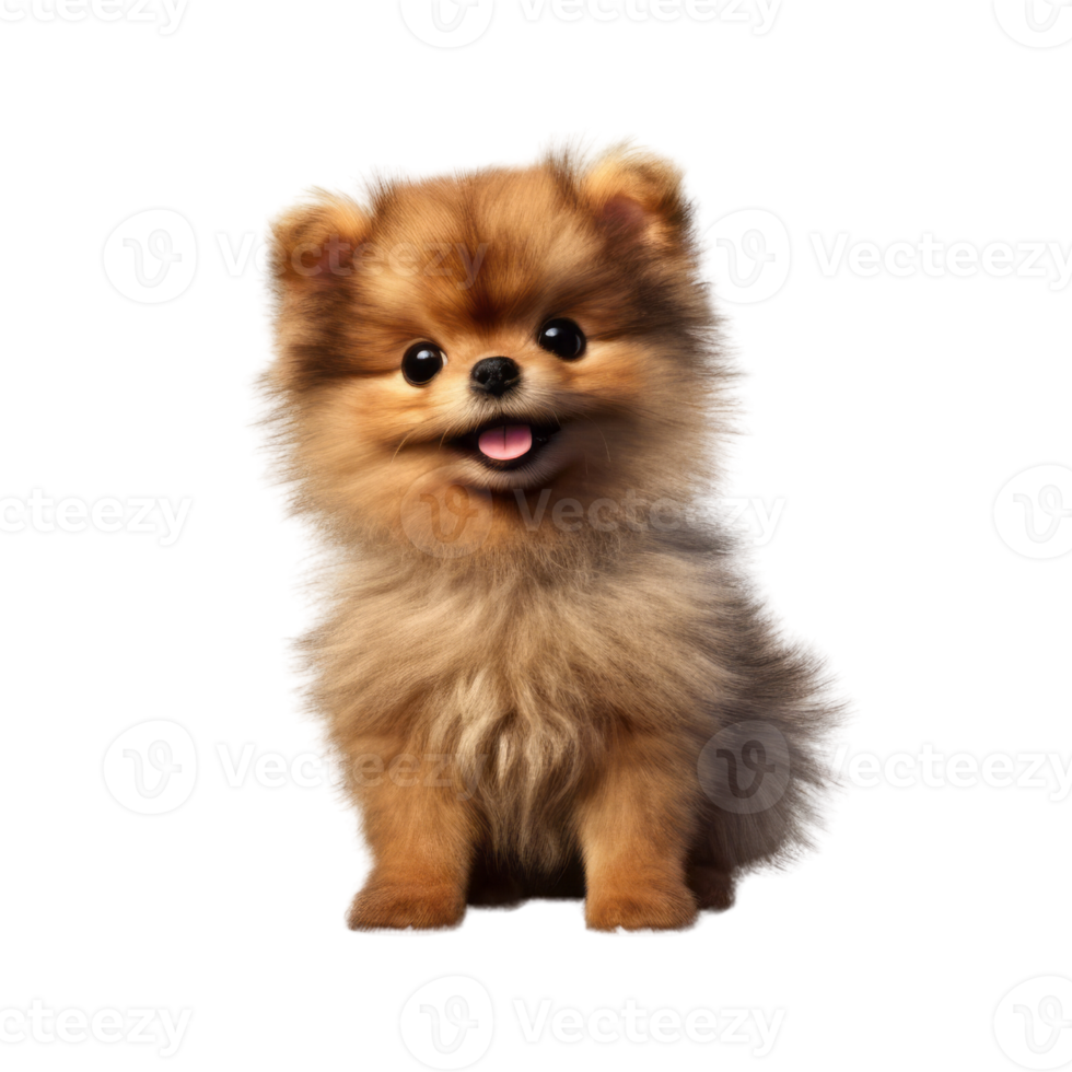 Illustration painting of cute dog isolated transparent background, Digital art, , png