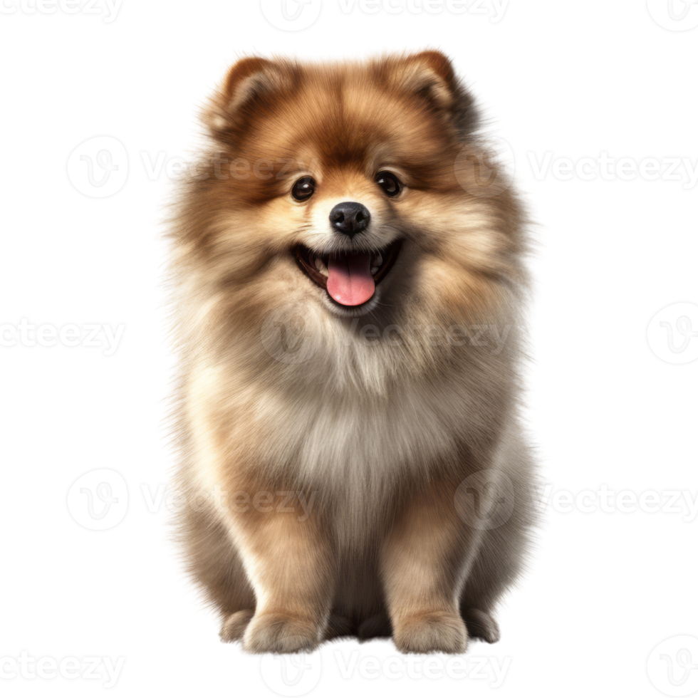 Illustration painting of cute dog isolated transparent background, Digital art, , png