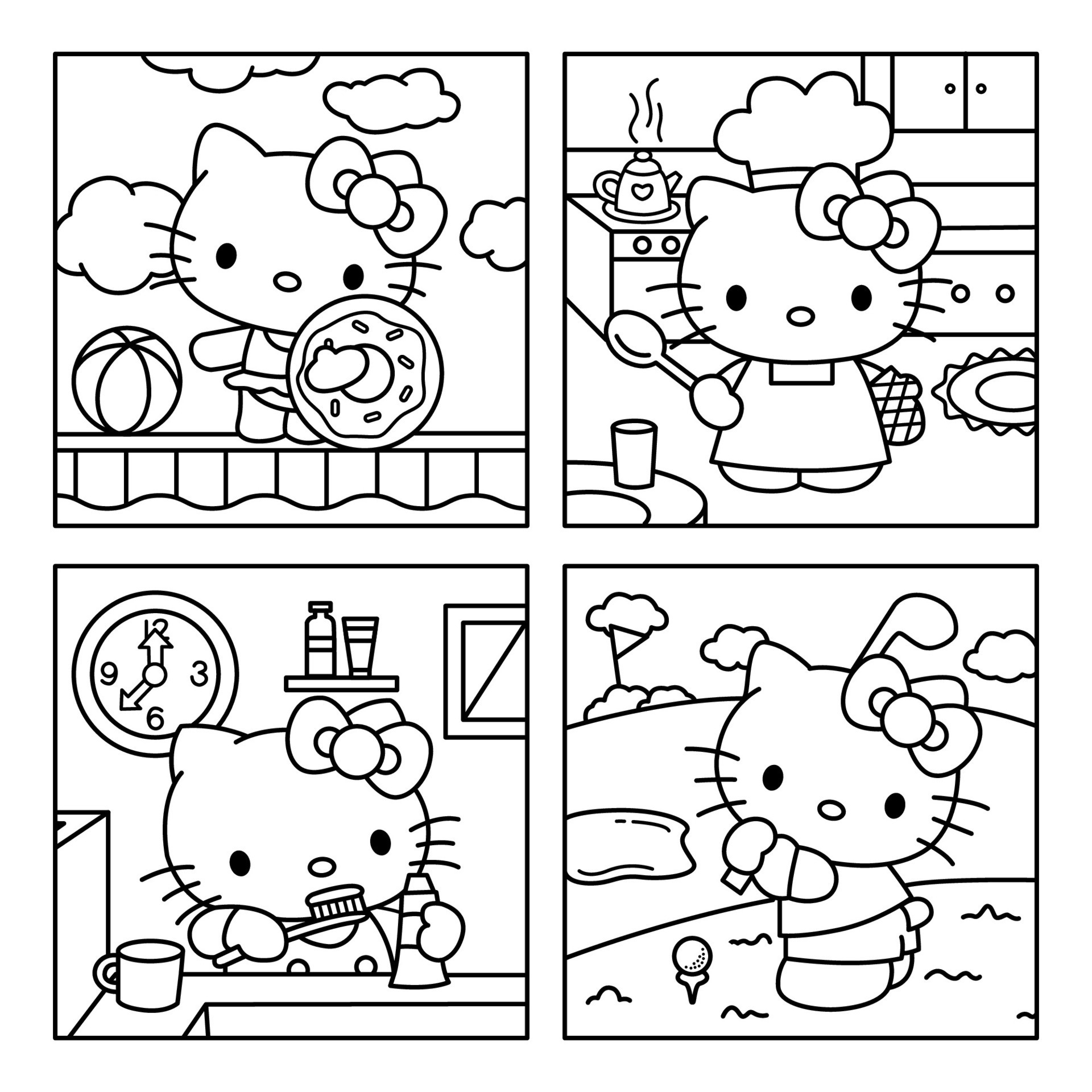 Kitten Sanrio Coloring Book android iOS-TapTap