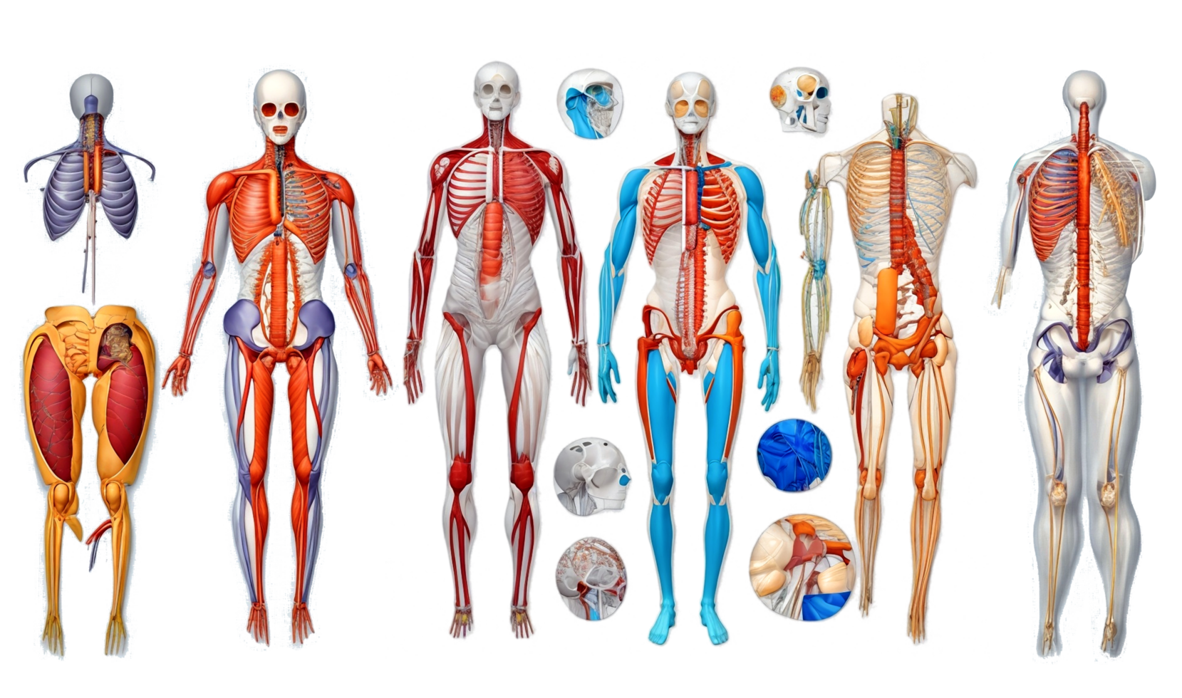 Human anatomy illustration clip art png