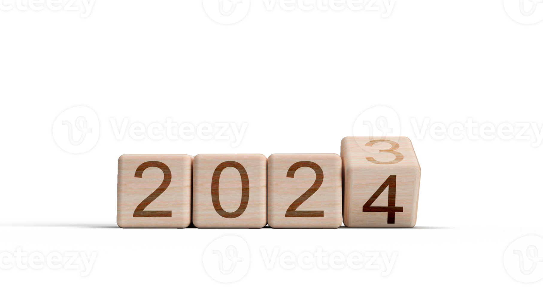 2023 2024 mudança número texto cubo de madeira quadra feliz Novo ano Tempo evento encontro plano futuro estratégia despesas cuba contagem regressiva começar calendário começando tendência sucesso finança o negócio visão fim terminar gerir png