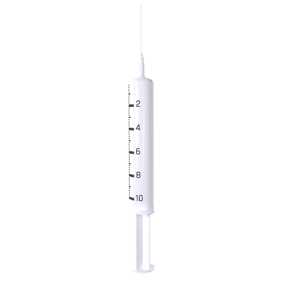 3d Rendering Of Syringe Object png