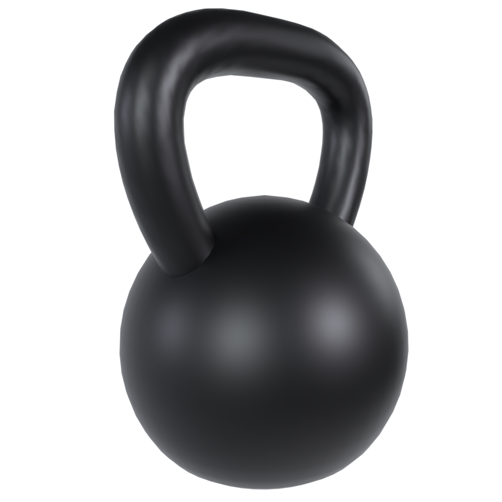 3d Rendering Of Iron Weight png
