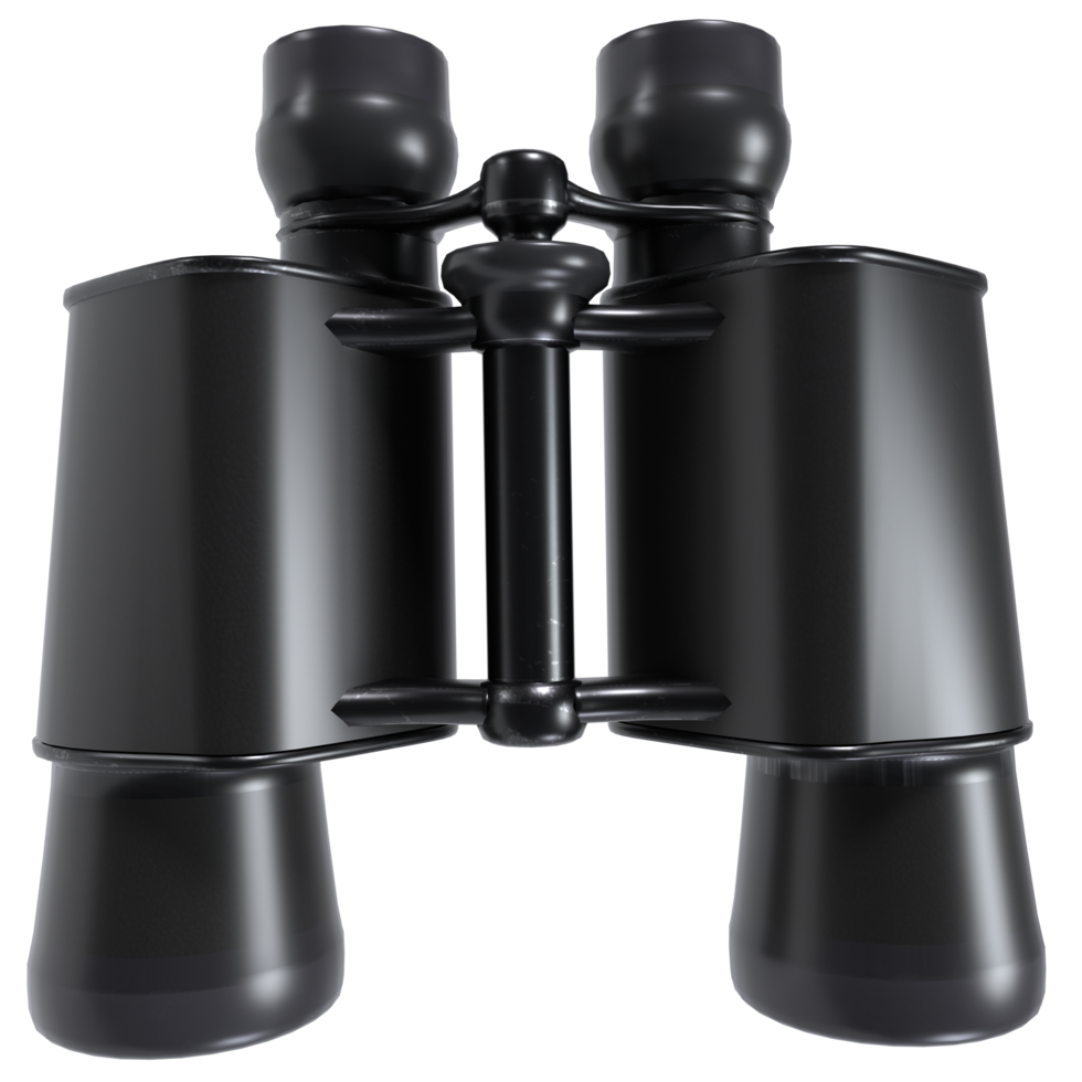 3d Rendering Of Binoculars Object png