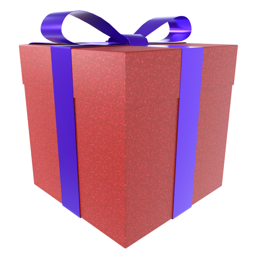 3d Rendering Of Gift box png