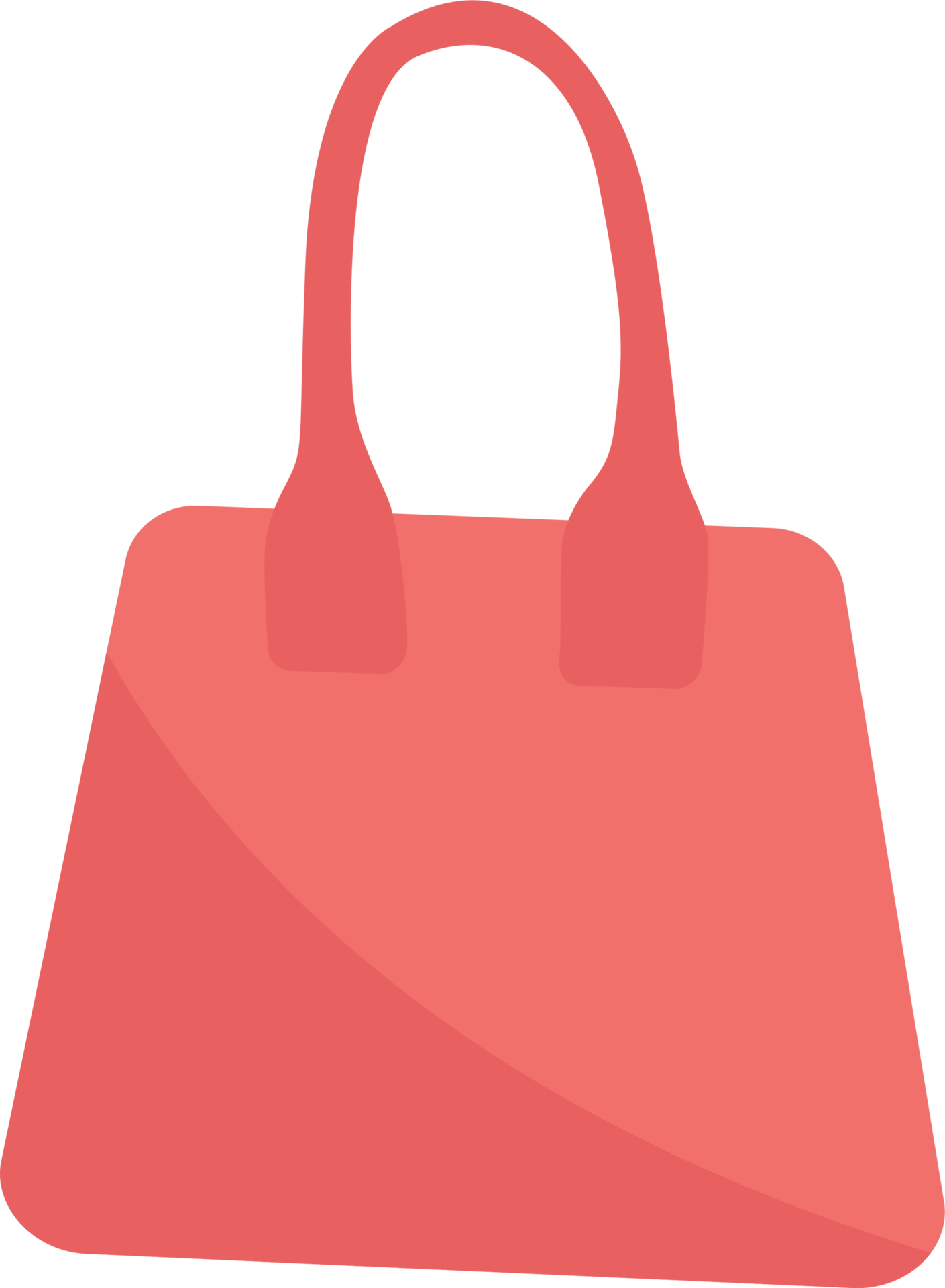 Trendy Woman's Bag, Red Handbag. 24675291 PNG