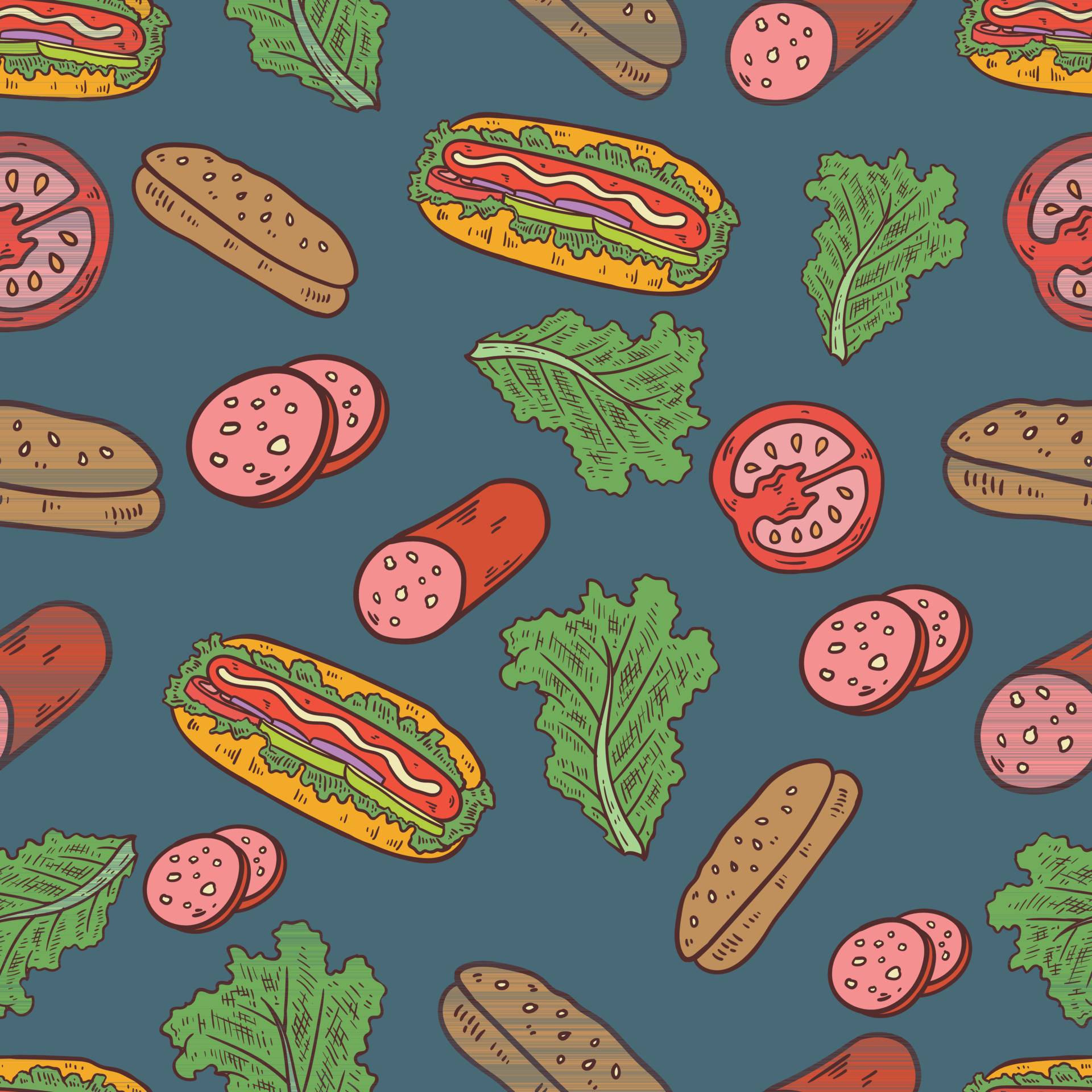 Seamless Pattern Cartoon Hot Dog Doodle 24675423 Vector Art At Vecteezy seamless-pattern-cartoon-hot-dog-doodle-24675423-vector-art-at-vecteezy