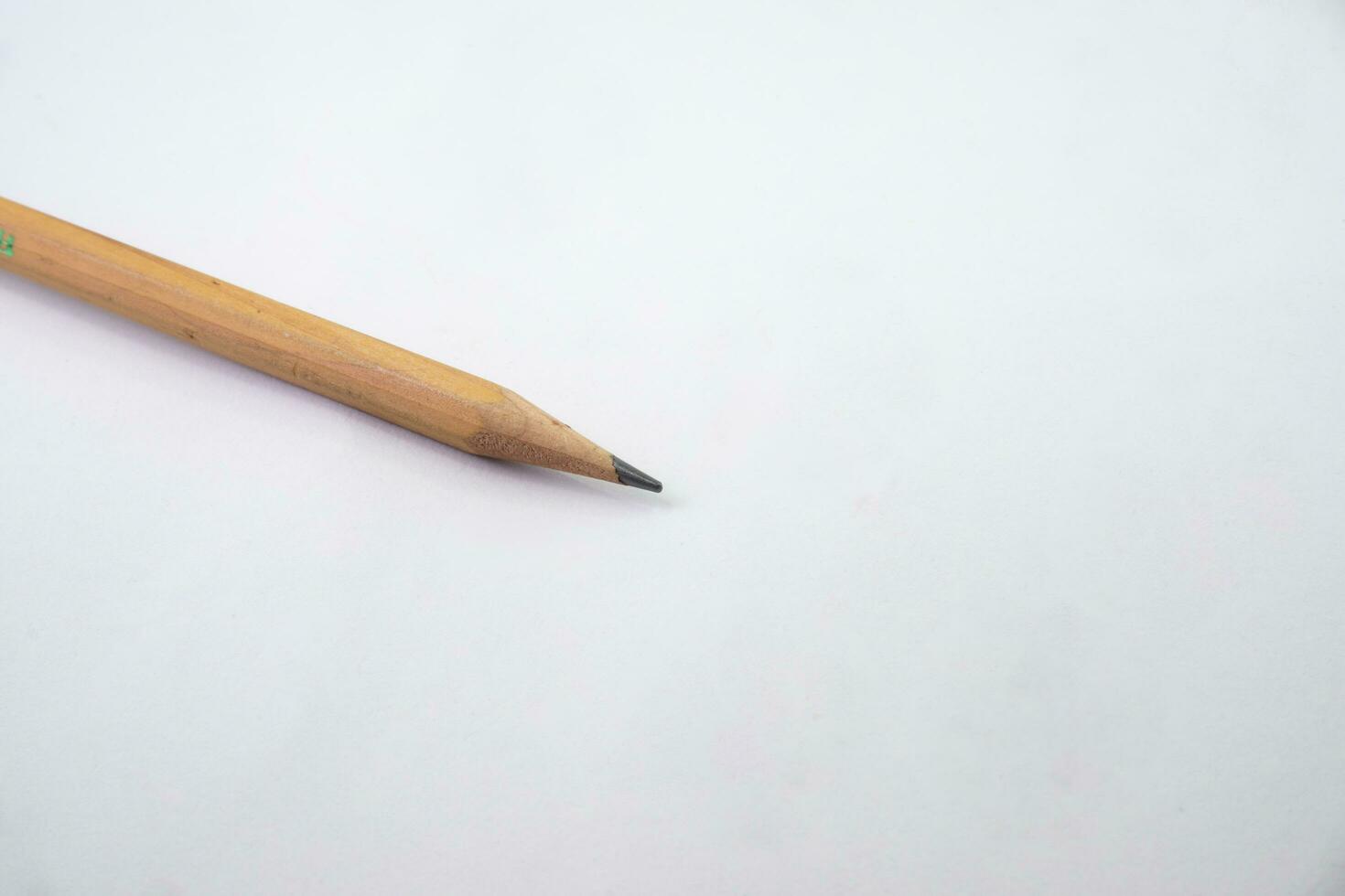 Isolated Pencil on White Background photo