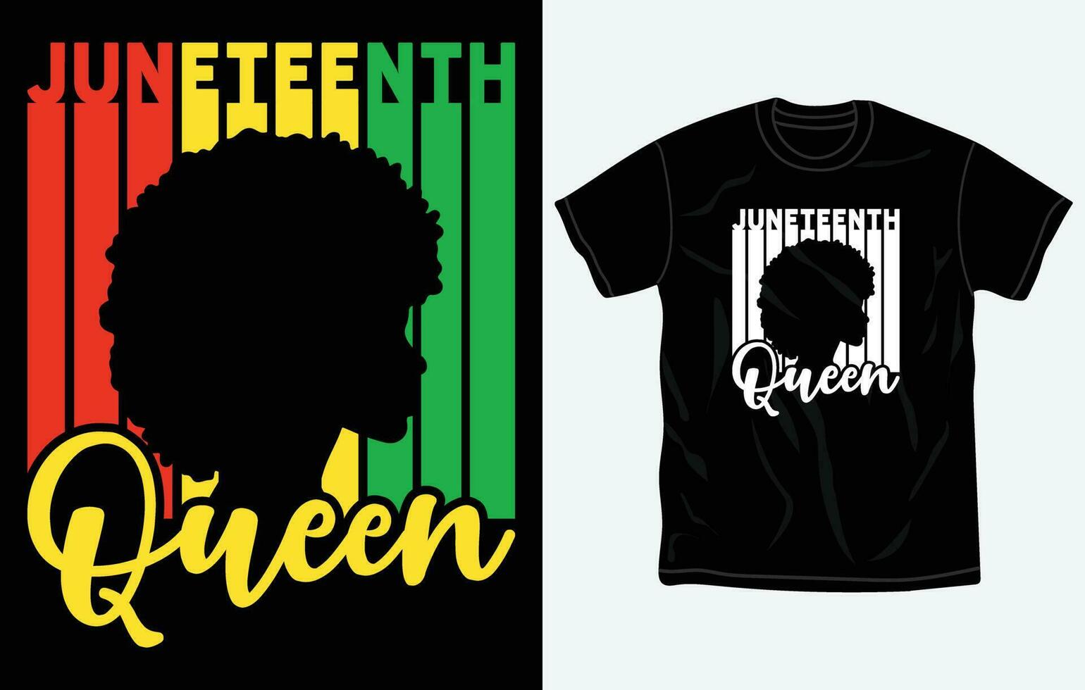 Juneteenth tshirt design and print template, Quotes, Typography design, June 19, African American shirt design, Fully editable vector template.