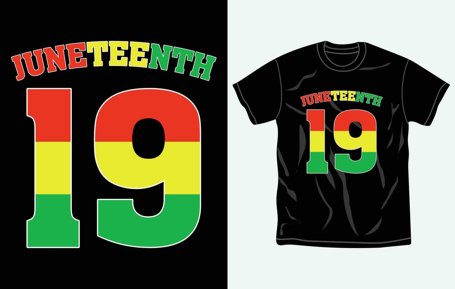 Juneteenth tshirt design and print template, Quotes, Typography design, June 19, African American shirt design, Fully editable vector template.