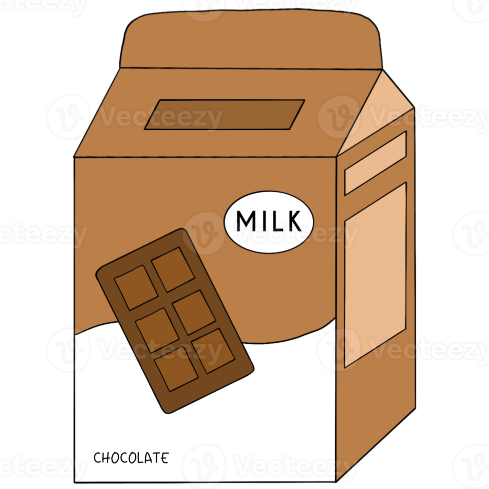 Chocolate milk isolated png