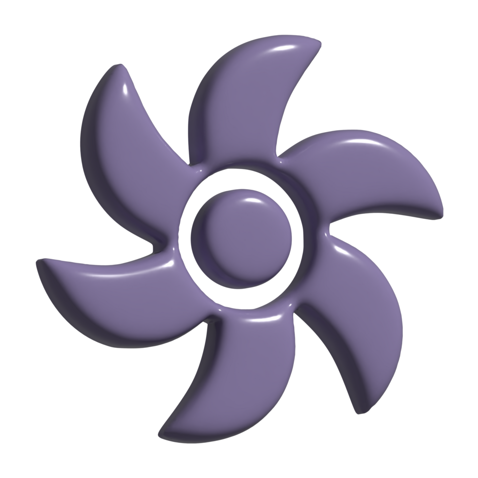 Turbine Symbol 3d png
