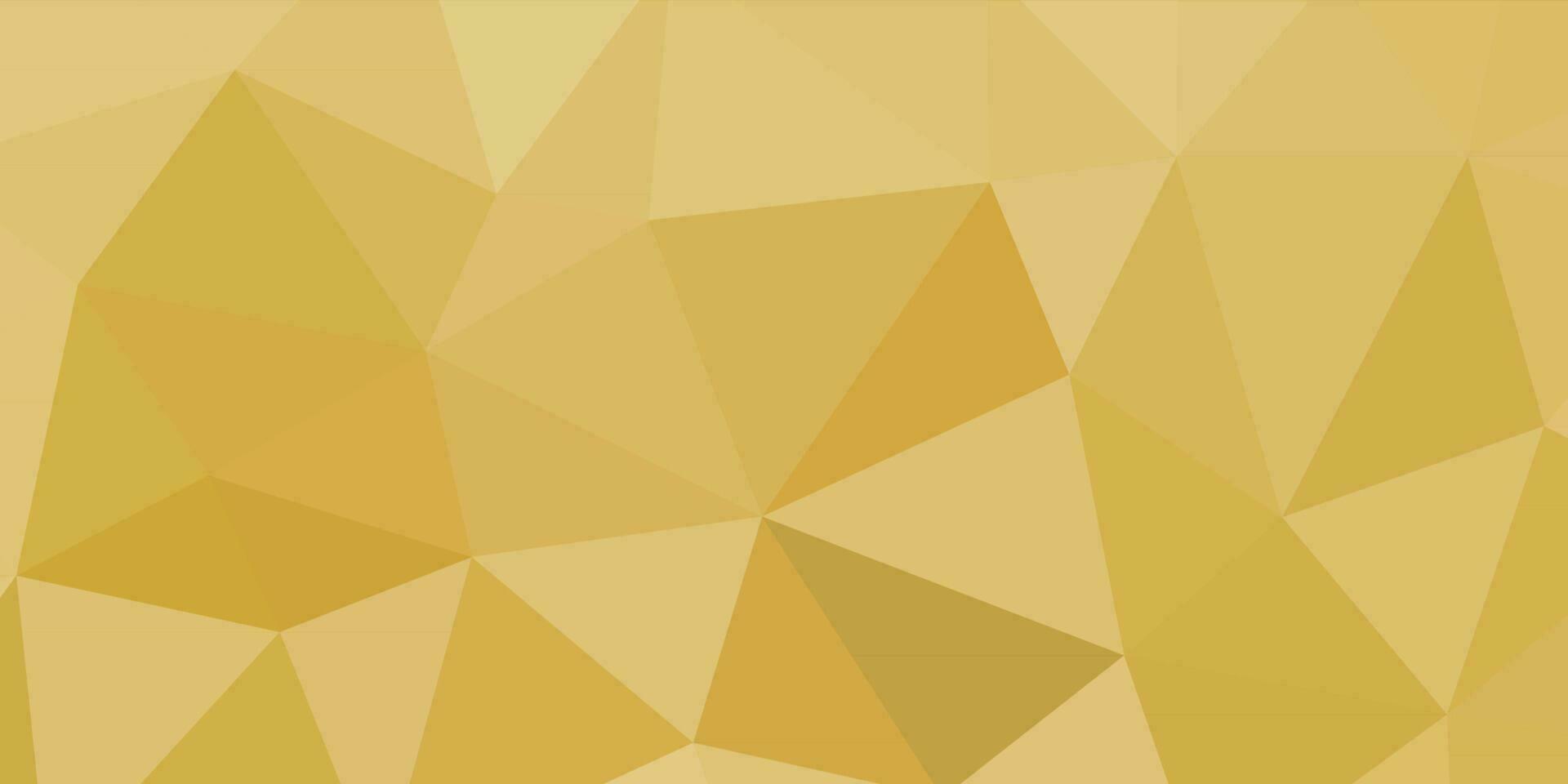 abstract straw colored geometric background with triangles vector